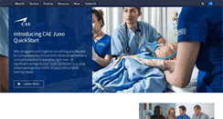 Desktop Screenshot of caehealthcare.com